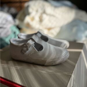 Keds Kids White Slip-On Sneakers